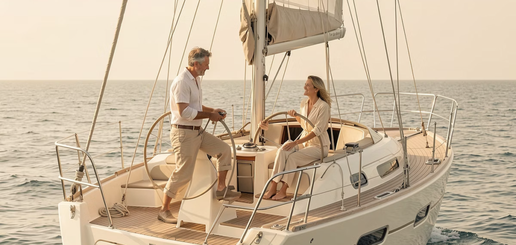 Hombre y Mujer disfrutando de la longevidad activa